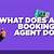 what do booking agents do