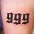 what does a 999 tattoo mean