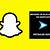 what does a blue arrow mean on snapchat