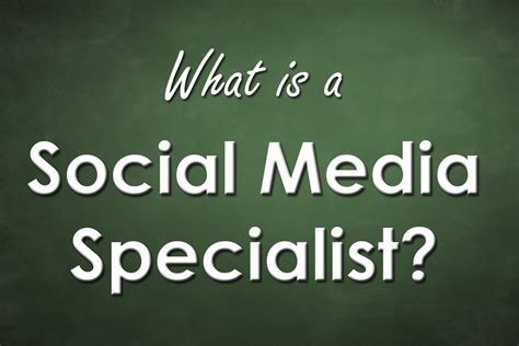 What a Social Media Specialist Can Do for Your Company