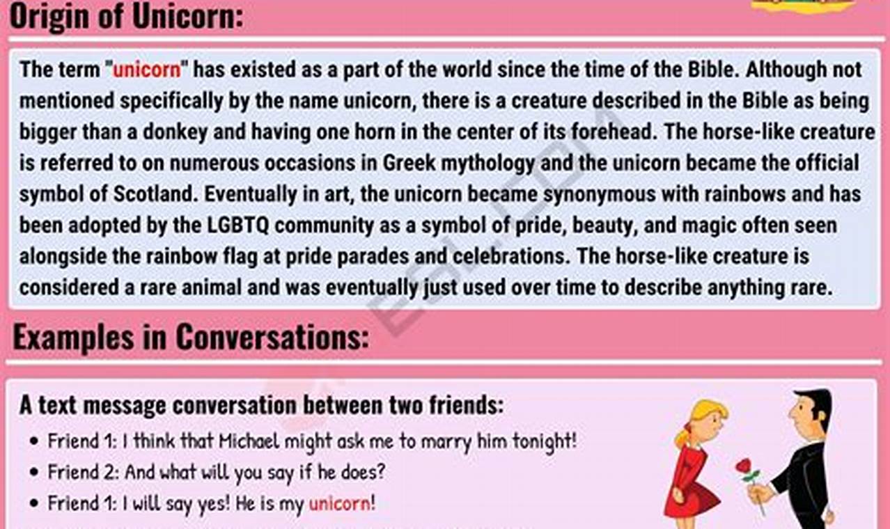 Unlock the Secrets: Unveiling the Meaning of "Unicorn" in the Dating Realm
