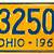 what does a yellow license plate mean in ohio