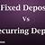 what does adjustment of deposit mean