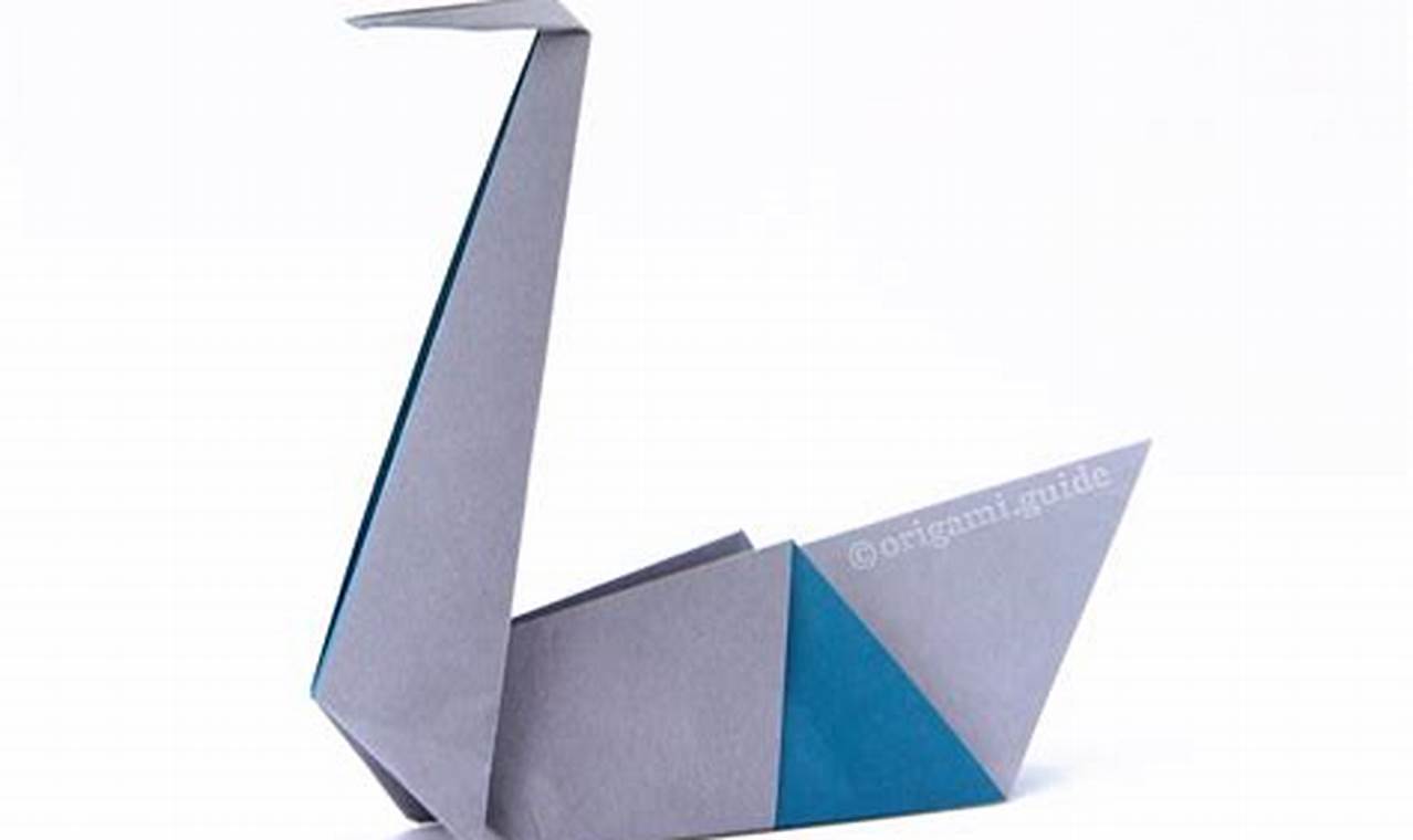 what does an origami swan mean