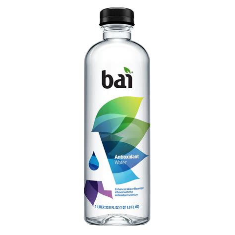 Bai Flavored Water, Panama Peach, Antioxidant Infused Drinks, 18 Fluid