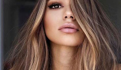 What Does Brunette Hair Look Like Best Colours To Younger Sun Kissed