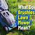 what does brushless mower mean