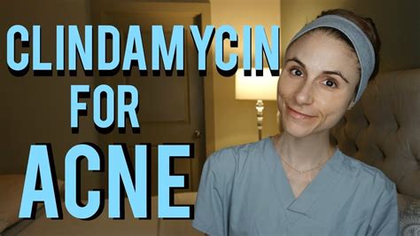 what does clindamycin do for acne