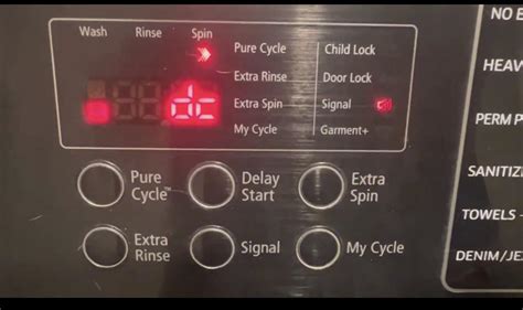 What Does DC Mean on a Samsung Washer? Troubleshooting Tips and
