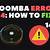 what does error 14 mean on roomba