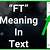 what does fbd mean in texting