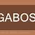 what does gabos mean