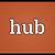 what does hub mean in text
