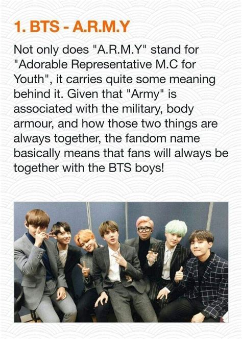 What does A.R.M.Y. stand for (BTS Quora