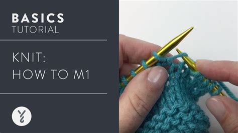 Everything You Need to Know to M1 in Knitting love. life. yarn.