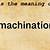 what does machination mean