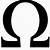 what does omega symbol mean in math