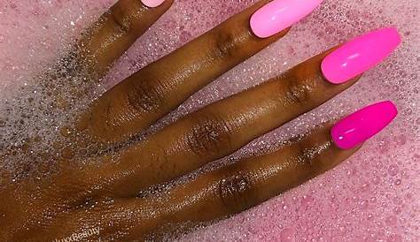 What Does Pink Acrylic Nails Mean UPDATED 40+ Bubbly For 2020 August