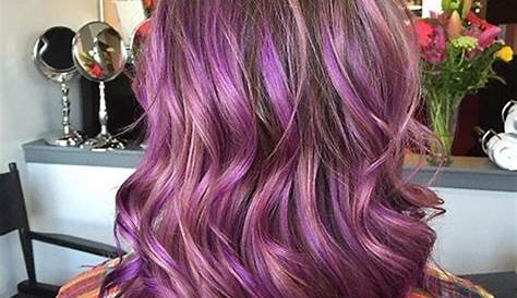 pastelowy Purpurowy Hair color purple, Pink purple hair, Hair