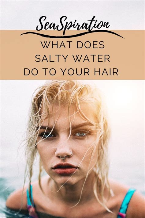 How Salt Water Really Affects Your Hair Straight Ahead Beauty
