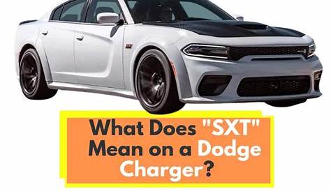 What Does The 4 Mean On A Dodge Charger
