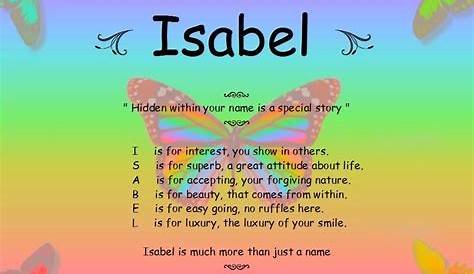 Isabel Name Meaning - Isabel name Origin, Name Isabel, Meaning of the