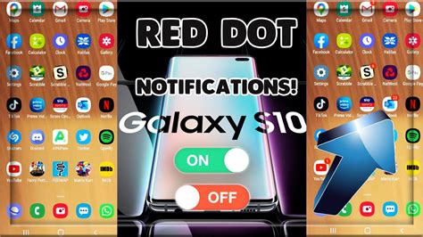 HOW TO TURN RED DOT NOTIFICATIONS ON AND OFF!? SAMSUNG GALAXY UPDATE