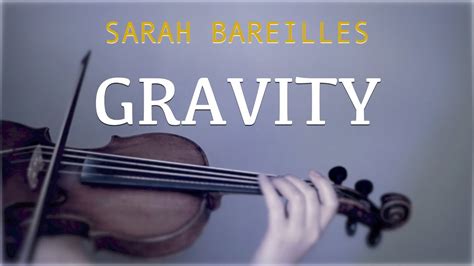 GravitySara Bareilles Stave Preview