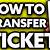 what does transfer tickets mean on ticketmaster