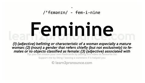 What Does Ultra Feminine Mean Power This To You In One Word