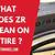what does zr mean on a tyre