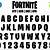 what font does fortnite use for kills