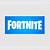 what font is the fortnite logo