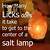 what happens if you lick a salt lamp