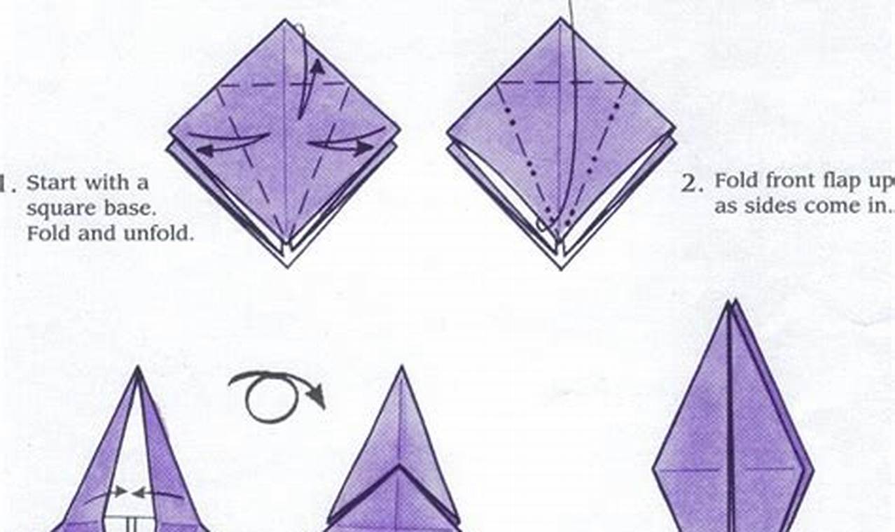 what is a bird base in origami