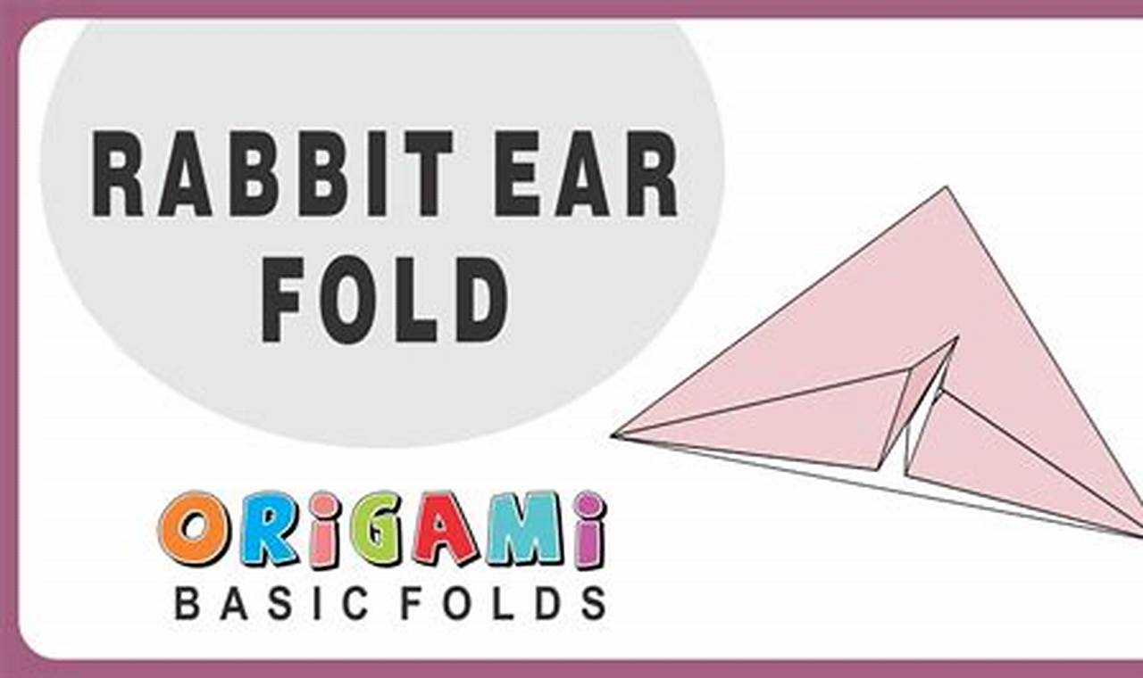 what is a rabbit ear fold in origami