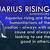 what is a rising sign for aquarius