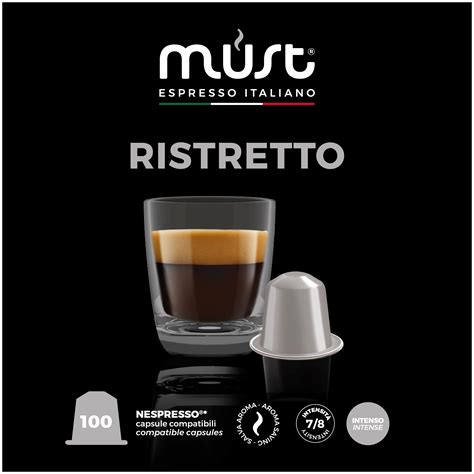 Lavazza Ristretto Espresso Pods Compatible with Nespresso Original
