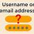 what is a username for email