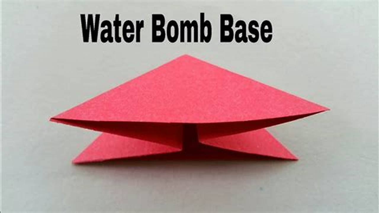What is a Waterbomb Base in Origami?