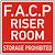 what is facp riser room