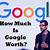 what is google&#039;s net worth