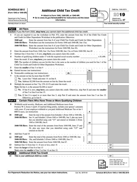 IRS Form 1040 Schedule 3 Download Fillable PDF or Fill Online