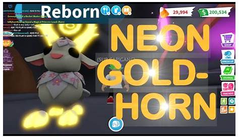 What Is Neon Goldhorn Worth People Trade For NEON GOLDHORN In Adopt