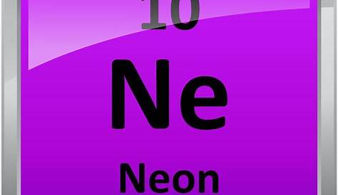 What Is Neon On The Periodic Table Used For With Graphic Style