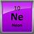 what is neon's atomic number