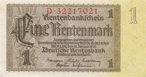 50 Rentenmark GERMANY 1925 P.171 b61_1732 Banknotes