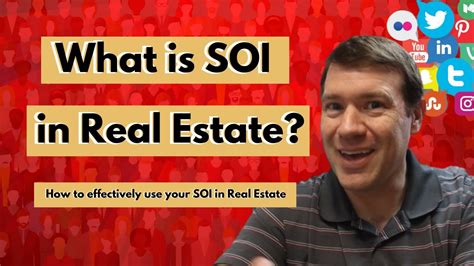 How to Organize Your SOI Database [Video] Real estate