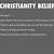 what is the belief of christianity