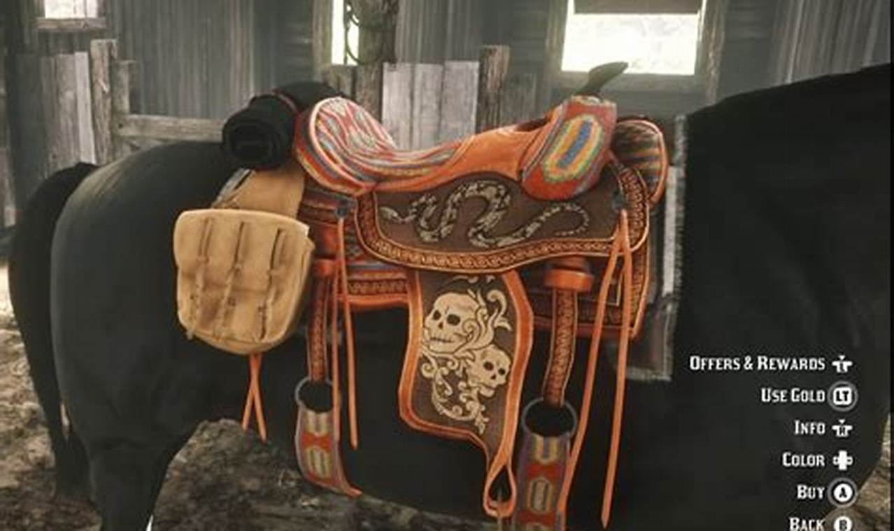 what is the best saddle in rdr2 online